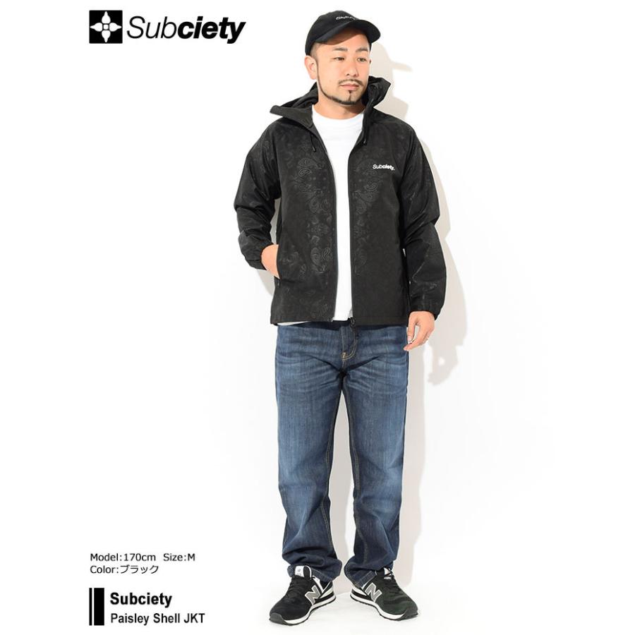 Subciety（サブサエティ） ジャケット メンズ ペイズリー シェル