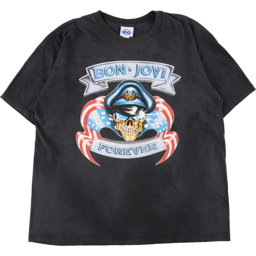 古着 BON JOVI ボンジョヴィ バンドTシャツ バンT メンズXXL