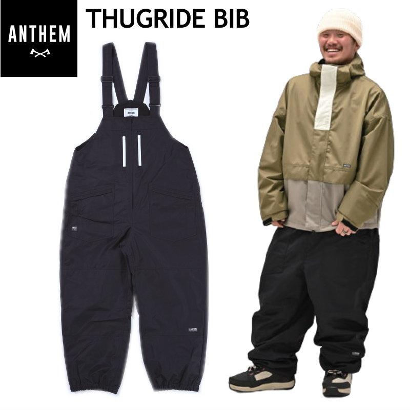 ◎ 24-25 ANTHEM THUGRIDE BIB PNT BLACK AN2434 アンセム
