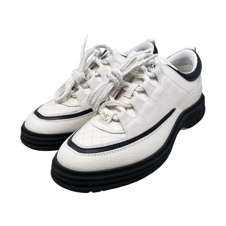 CHANEL（シャネル） スニーカー マトラッセ ココマーク G46258 37