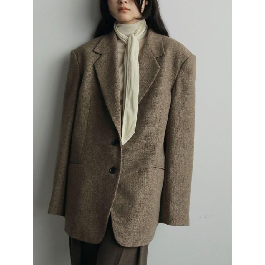 anuke（アンヌーク） 即日発送 Herringbone Wool Jacket 62520107