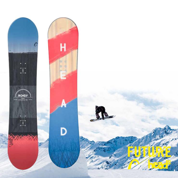 HEAD（ヘッド） ROWDY JR キッズ スノーボード 板 ロッカー ボード