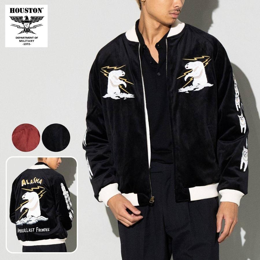 HOUSTON（ヒューストン） HOUSTON VELVETEEN SOUVENIR JACKET (ALASKA
