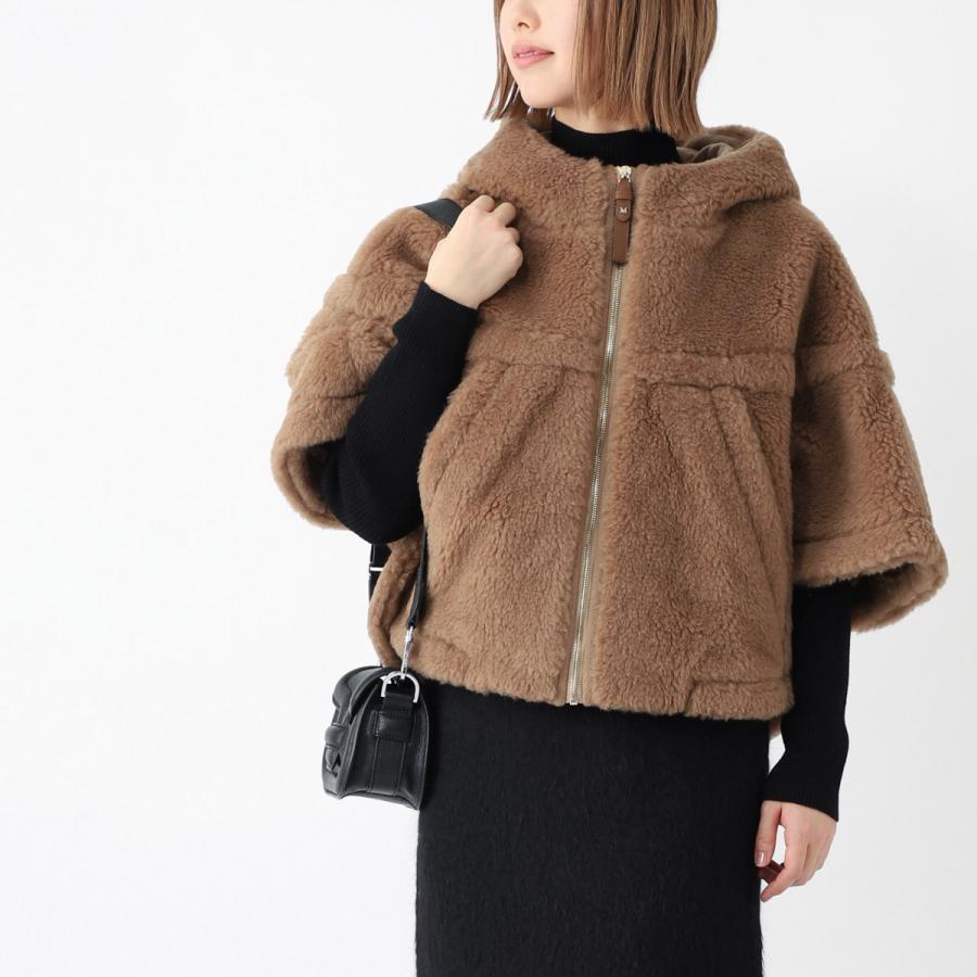 Max Mara（マックスマーラ） ケープ PETALO ポンチョ ブラウン