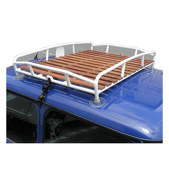 ローバーミニ/クラシックミニ 中型モンテルーフラック アルミ製 レッド