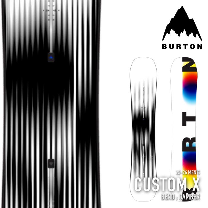 BURTON（バートン） 日本正規品 スノーボード 板 BURTON CUSTOM X