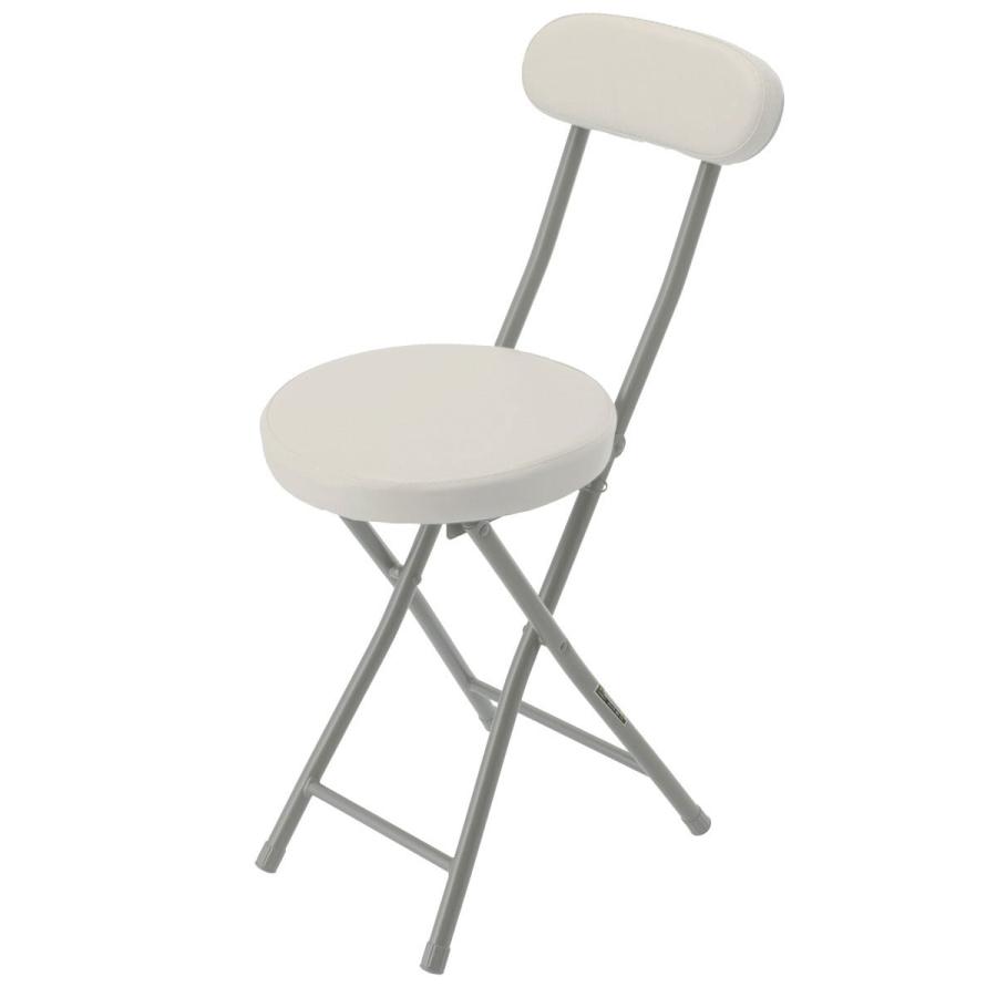 ニトリ（NITORI） 折りたたみチェア ボンベイ(ホワイト) : ニトリ