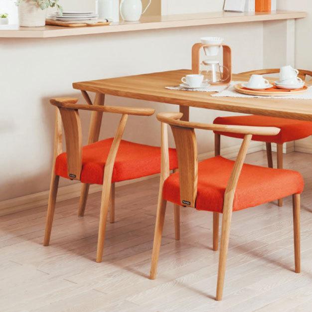 カリモク家具（KARIMOKU FURNITURE） カリモク 肘付食堂椅子 合成皮革