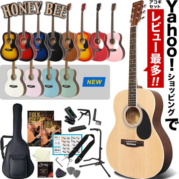 アコースティックギター 初心者セット 16点 W-15/F-15 アコギ 入門