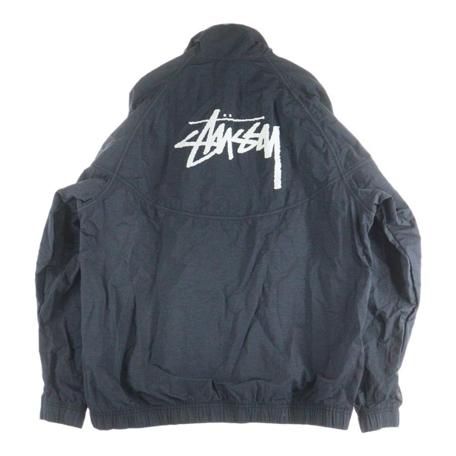 STUSSY（ステューシー） ×ウィンドランナー オフノワール ロゴプリント
