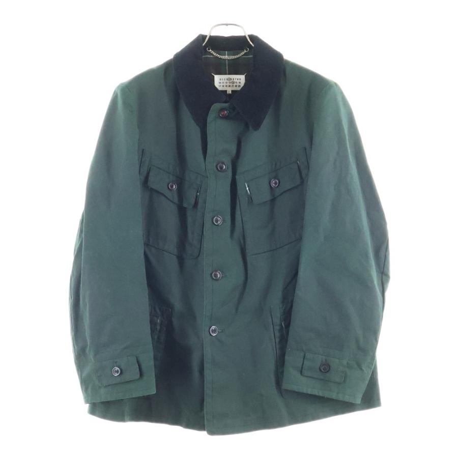 メゾンマルジェラ 22AW ワックスドコットン 裏地チェック柄 マルチ