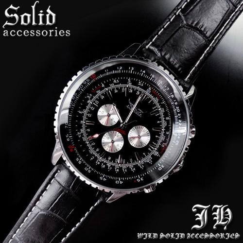 メンズ 腕時計 3針 自動巻き 防水 クロノグラフ 人気 おしゃれ 男性用