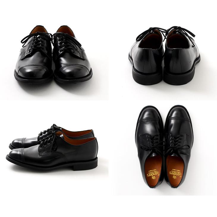 SANDERS（サンダース） #1128 ミリタリーダービーシューズ / レザー