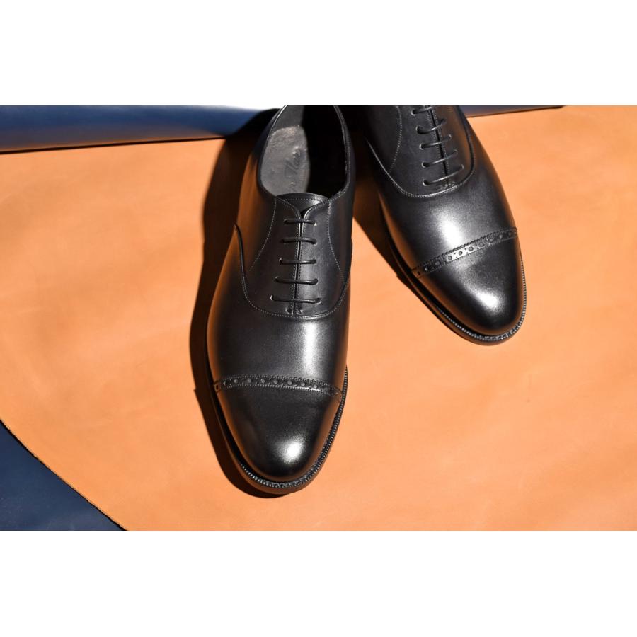 RAYMAR】内羽根パンチドキャップトゥ 5641RII ブラック RAYMAR