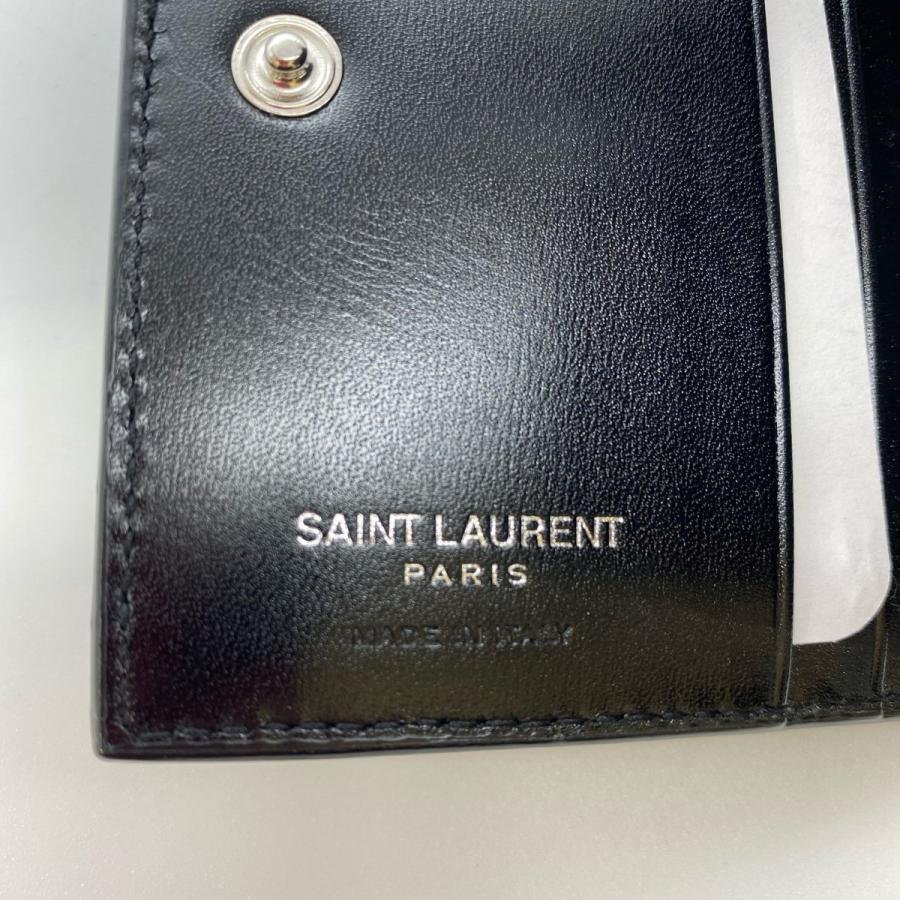 SAINT LAURENT 【SAINT LAURENT】サンローラン YSL ロゴ コンパクト 二