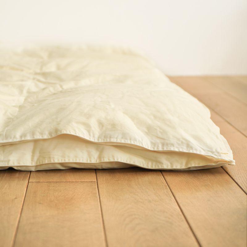 羽毛布団 オールシーズンタイプ シングル 150×210cm 掛け布団 2枚