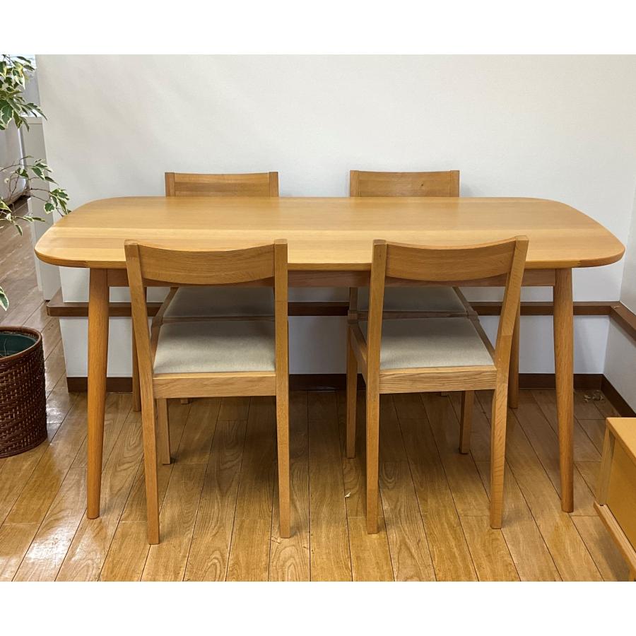 ダイニング5点セット MUJI 無印良品 ダイニングテーブル ダイニング