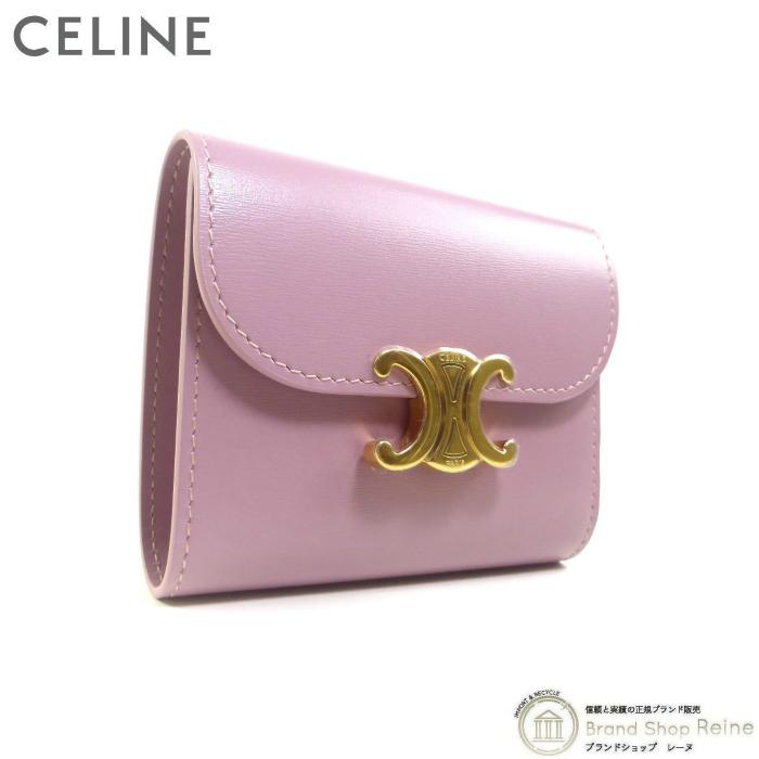 TRIOMPHE セリーヌ （CELINE） スモール フラップ ウォレット