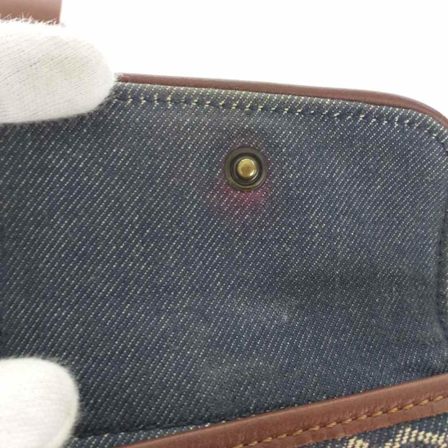 CELINE（セリーヌ） マカダム・デニムウエストポーチバッグ/ブルー