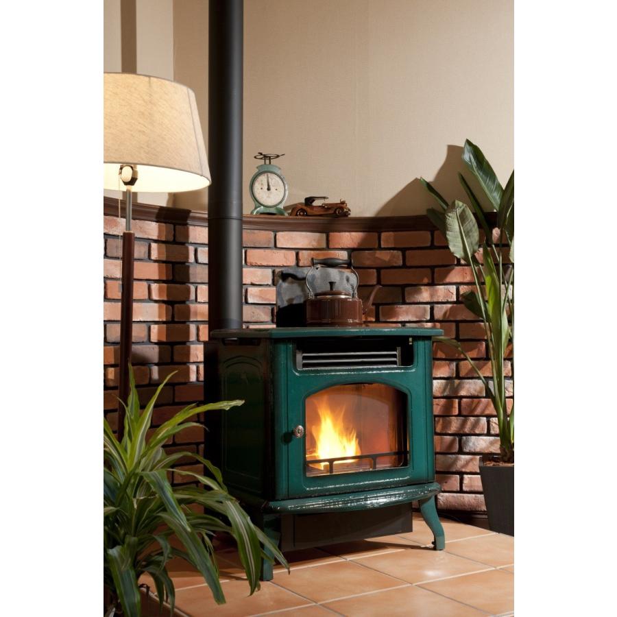 ペレットストーブ ペレスター HPS-110S ホーロー仕上げ 豊実精工