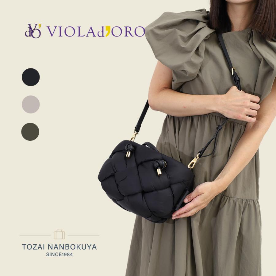 VIOLAd'ORO（ヴィオラドーロ） VIOLAdORO ハンドバッグ v-8948