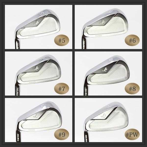 東邦ゴルフ 左 アイアンセット レフティ 6本セット #5 6 7 8 9 PW CNC