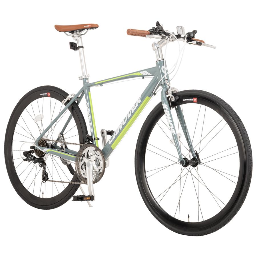 CANOVER 限定特別色 クロスバイク 自転車 700×28C シマノ21段変速 軽量