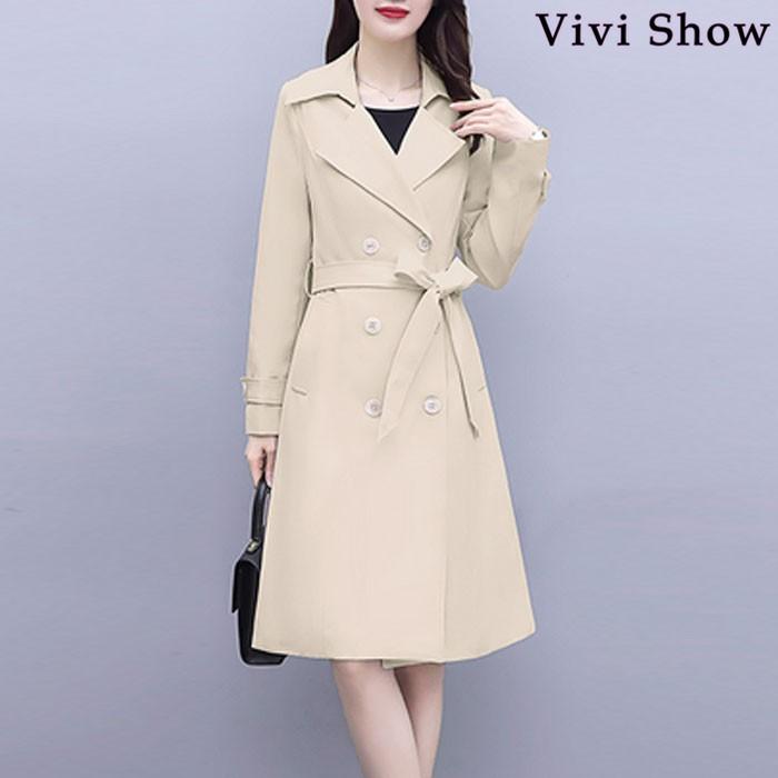 トレンチコート レディース 上品 きれいめ スプリングコート コート
