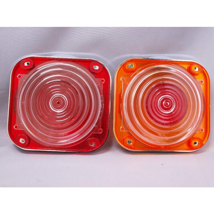 ケンメリテールレンズパート50 純正交換タイプ FU IKI・ICHIKO用 赤/橙