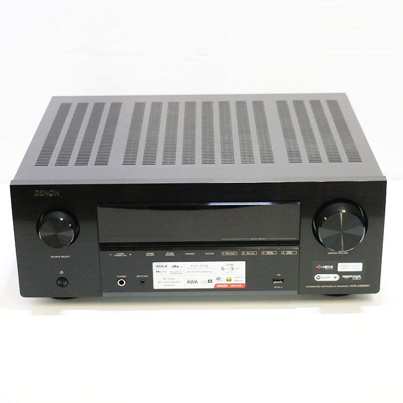 DENON 9.4ch AVサラウンドレシーバー AVR-X3800H ブラック AVアンプ
