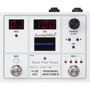 Free The Tone PROGRAMMABLE ANALOG 10 BAND EQ PA-1QB デジタル