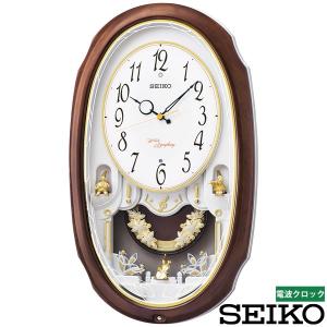 SEIKO（セイコー） からくり 電波 掛 時計 クロック メロディ RE559H