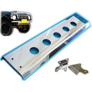 ジムニー用ステンレス製スキッドフロントバンパー ja11 ja22 クロカン