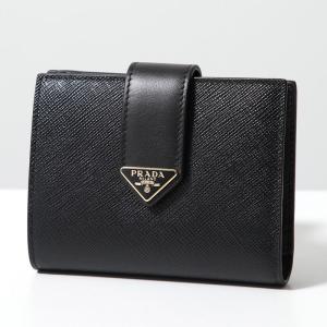PRADA（プラダ） 二つ折り財布 CITY CALF TAB シティカーフタブ 1MV204