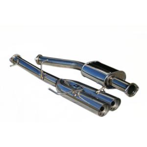 S15 シルビア SR20DE NA用 デュアル出しマフラー SAMURAI POWER