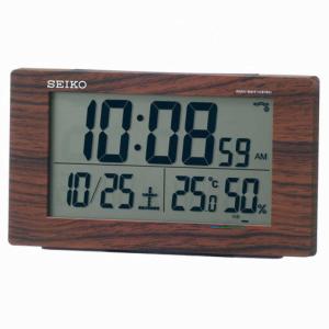 SEIKO（セイコー） 目覚まし時計 置き時計 SQ324K 電波時計 デジタル