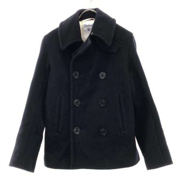 ORCIVAL（オーシバル） ウール ピーコート 14 ブラック メンズ 古着