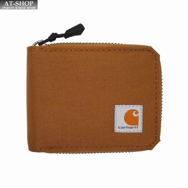 Carhartt（カーハート） メンズ 財布 二つ折り財布 (開閉：ファスナー