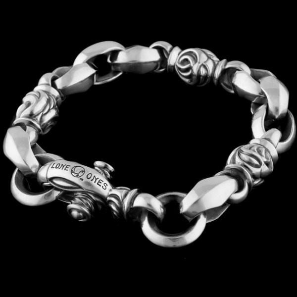 LONE ONES（ロンワンズ） シルク イーグル シルバーブレスレット