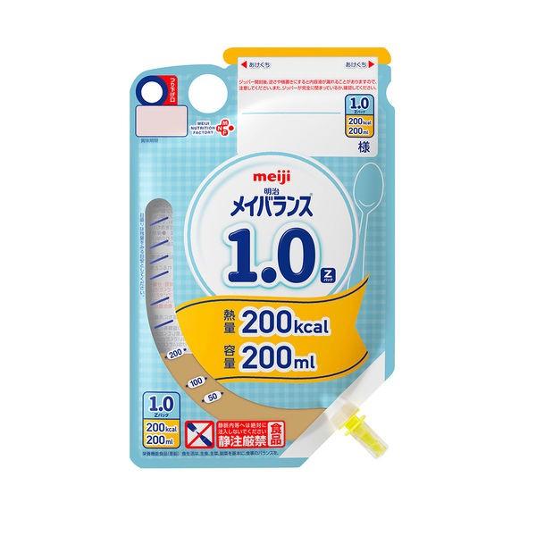 メイバランス 1.0 Zパック 200ml×12個 200kcal 明治 液状流動食 : 介護