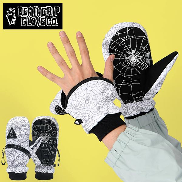 ラスト1点 Lサイズ スノーボード ミトン デスグリップ グローブ