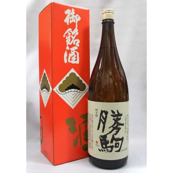 勝駒 純米酒 1800ml 日本酒（箱入）（2024年7月） : 上方市場! - 通販