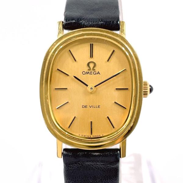 OMEGA（オメガ） 腕時計 デビル ステンレススチール/レザー ゴールド