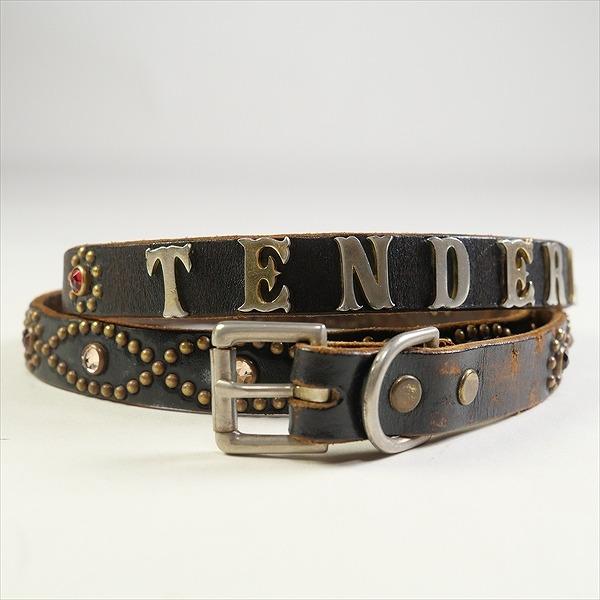 TENDERLOIN テンダーロイン T-STUD BELT ナローベルト 黒赤 Size 【M
