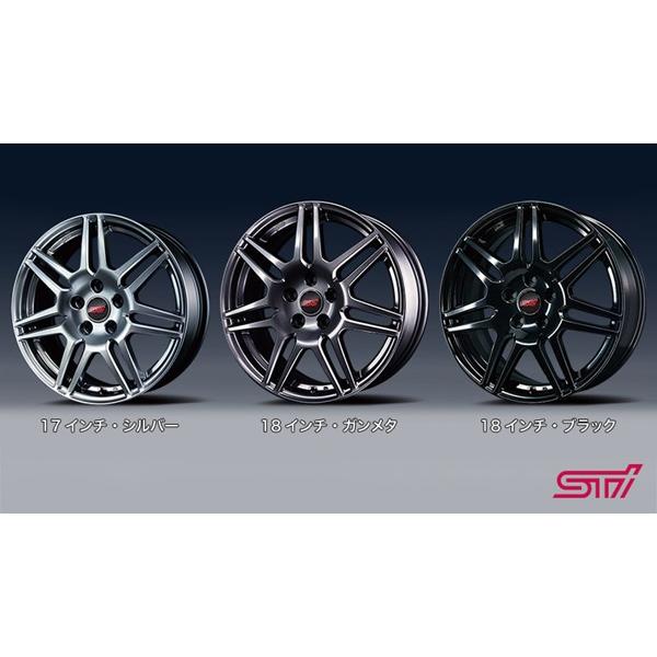 フォレスター STI アルミホイール 18インチ 1本より スバル純正部品