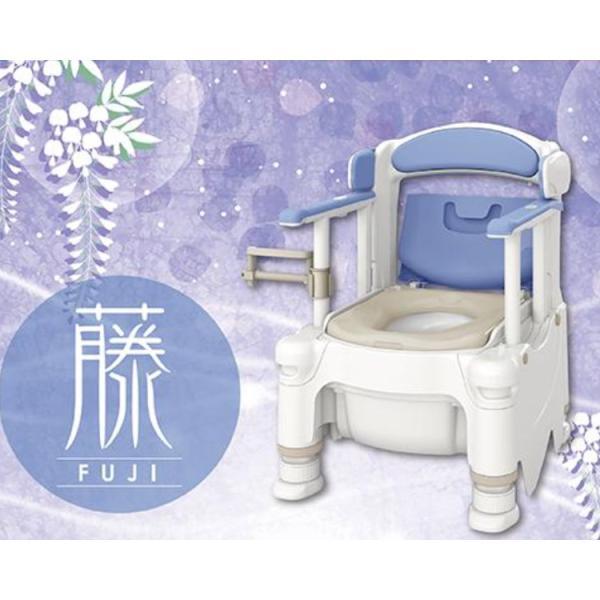 アロン化成 ○安寿 ポータブルトイレ らくゾウくん FX-30 標準便座 533