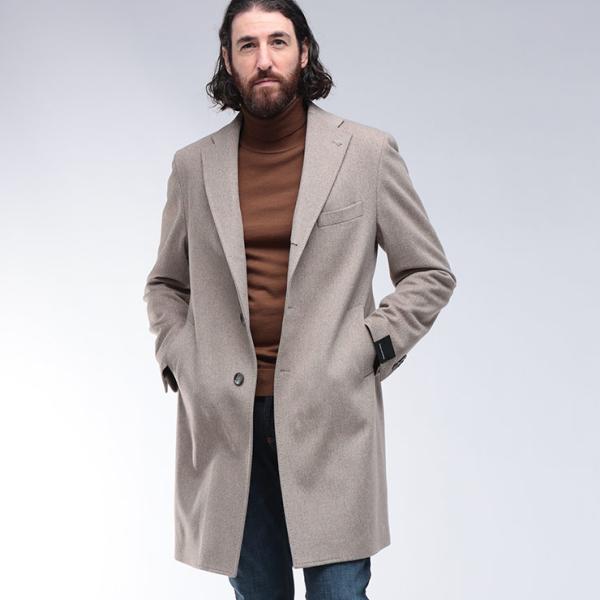 TAGLIATORE（タリアトーレ） メンズ ウール シングル チェスターコート