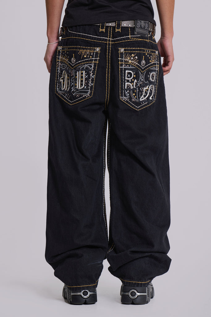 Rock Revival Mono Colossus Jeans | Jaded London | Clothing