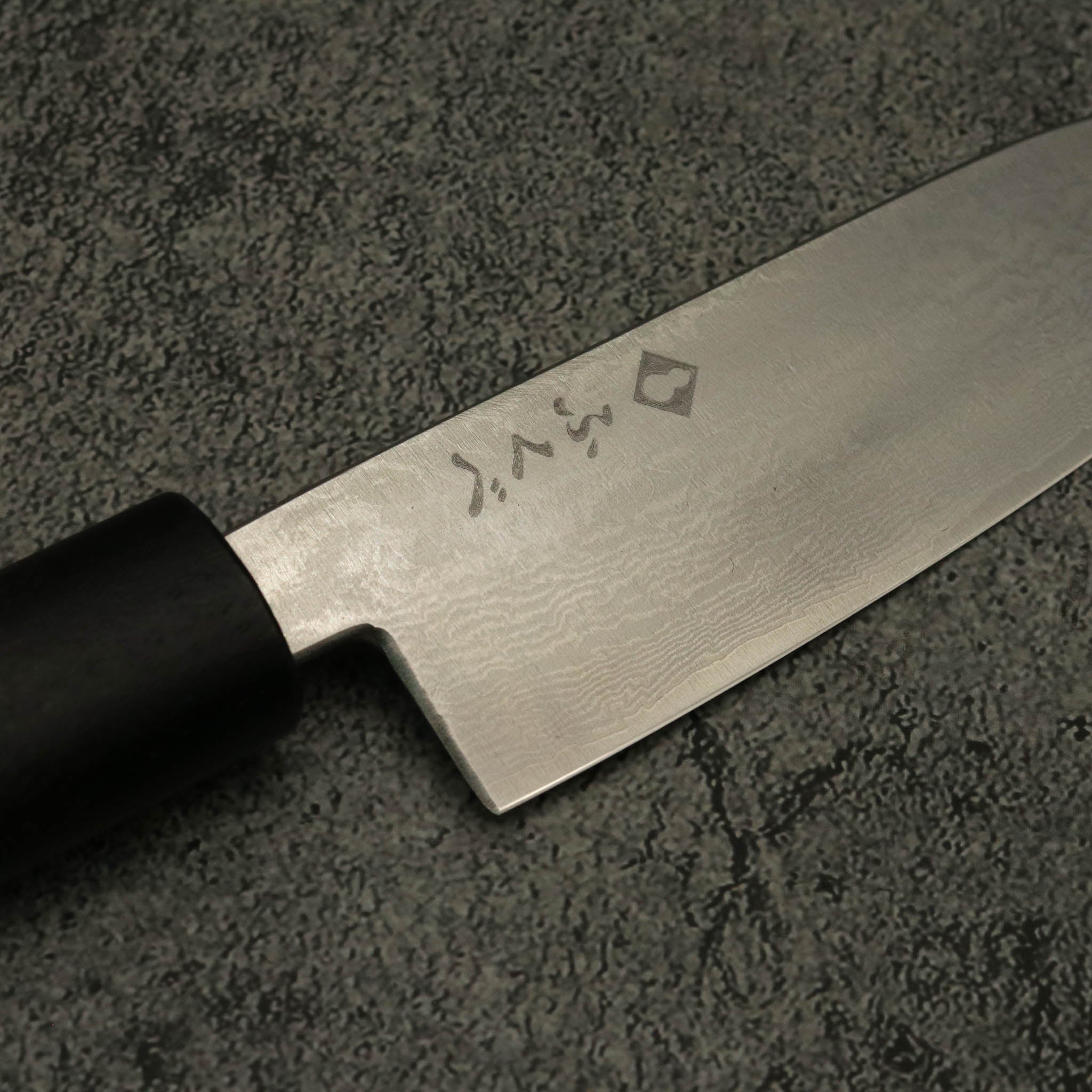 三徳包丁 | ダマスカス VG10 16層 | 130mm | ふくべ鍛冶