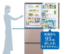 特長 | SJ-GW35C | 冷蔵庫トップ：シャープ